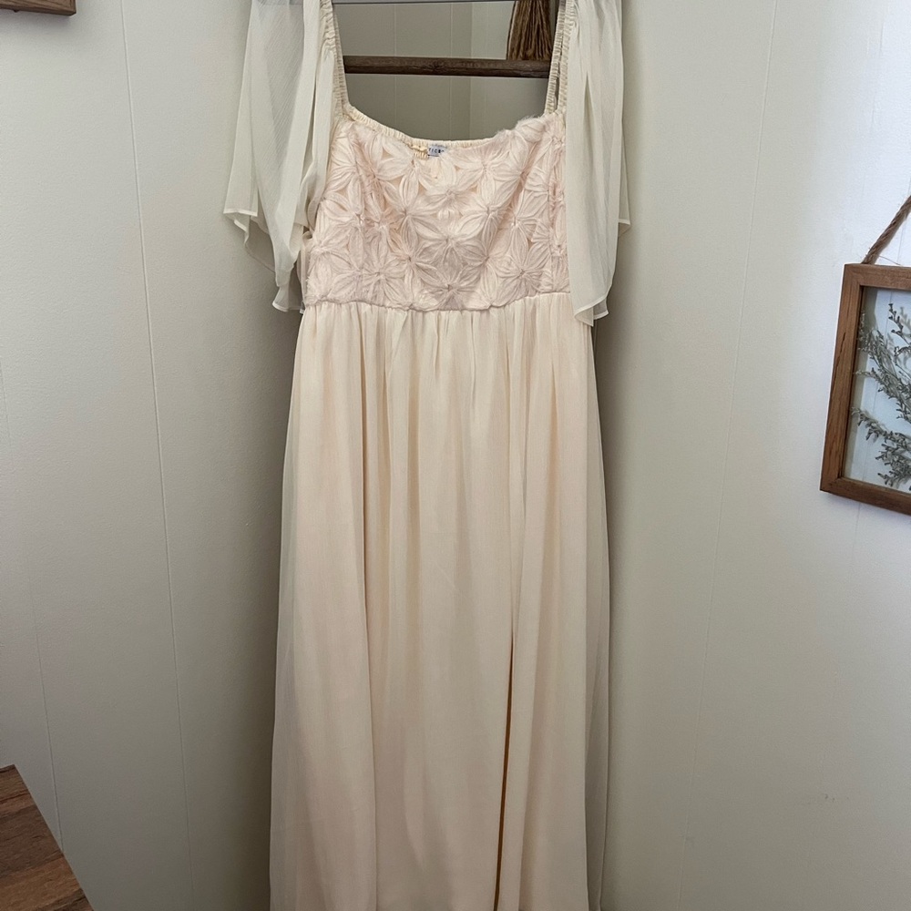 Baltic Born Cream Midi Dress